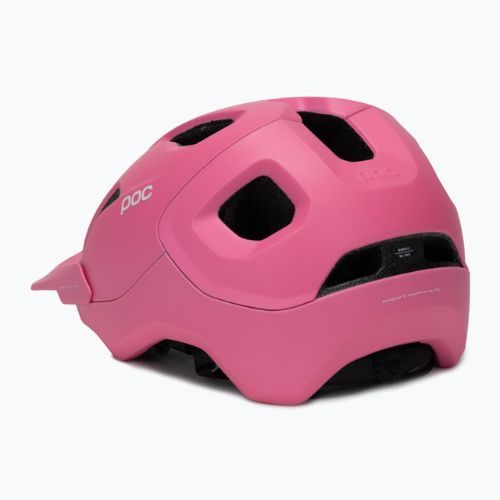 Fahrradhelm POC Axion actinium pink matt