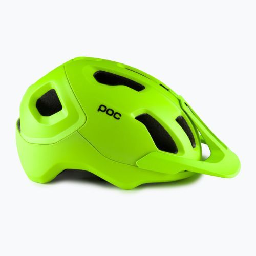 Fahrradhelm POC Axion fluorescent yellow/green matt