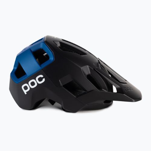 Fahrradhelm POC Kortal uranium black/opal blue metallic/matt