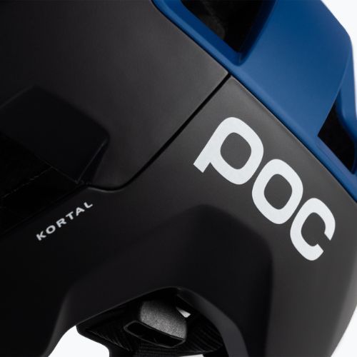 Fahrradhelm POC Kortal uranium black/opal blue metallic/matt