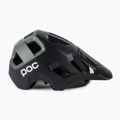 Fahrradhelm POC Kortal uranium black/epidote green metallic/matt