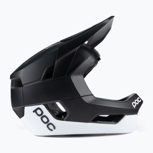 Fahrradhelm POC Otocon Race MIPS uranium black/hydrogen white matt