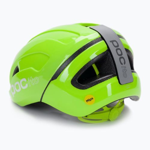 Fahrradhelm für Kinder POC POCito Omne MIPS fluorescent yellow/green