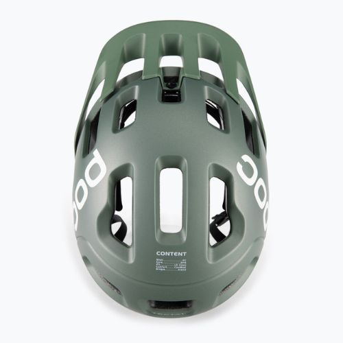 Fahrradhelm POC Tectal epidote green metallic/matt
