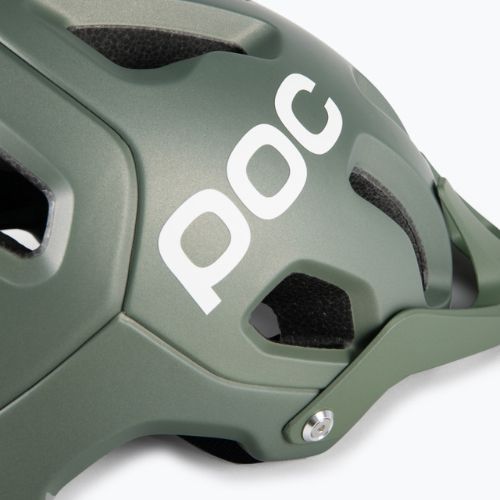 Fahrradhelm POC Tectal epidote green metallic/matt