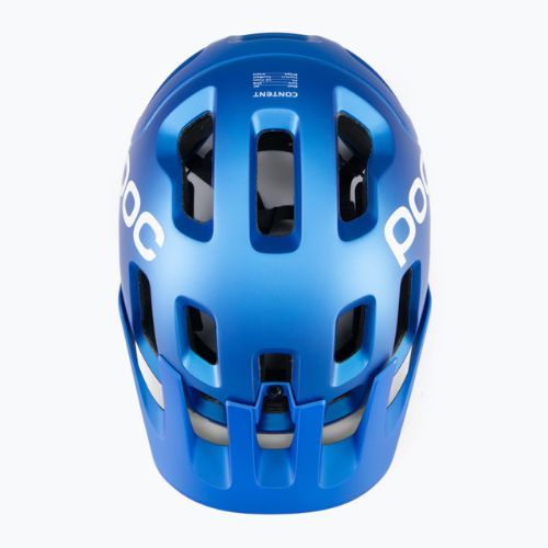Fahrradhelm POC Tectal opal blue metallic/matt