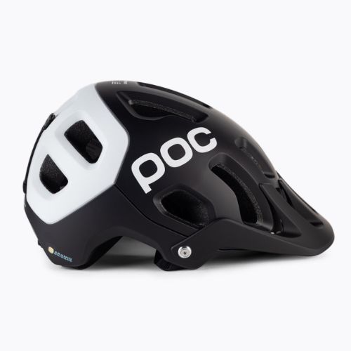 Fahrradhelm POC Tectal Race MIPS uranium black/hydrogen white matt