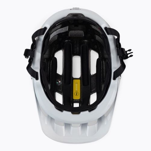 Fahrradhelm POC Tectal Race MIPS NFC hydrogen white/fluorescent orange avip