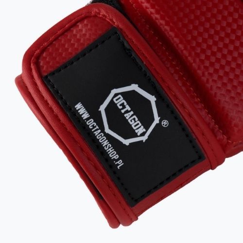 Octagon Kevlar MMA Grappling Handschuhe rot