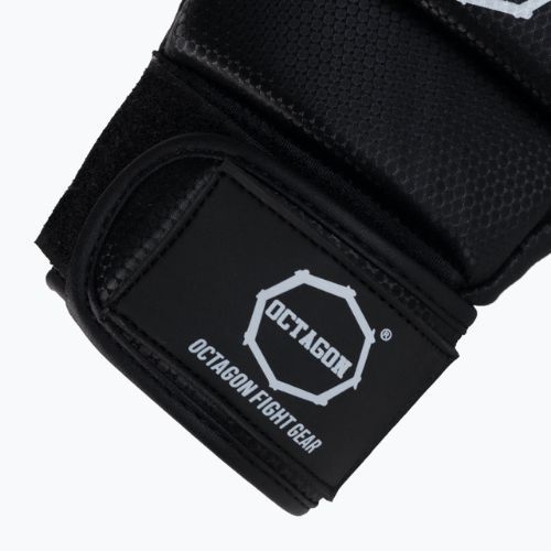 Octagon Kevlar MMA Grappling Handschuhe schwarz