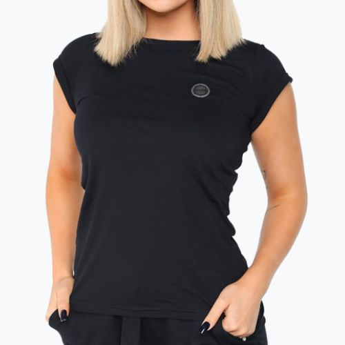Octagon Damen-T-Shirt Regular schwarz