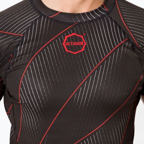 Octagon Voyager Herren-Rashguard rot