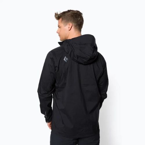 Black Diamond Herren Stormline Stretch Regenjacke schwarz APCDT0015XSM1