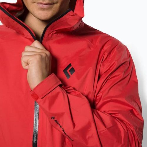 Black Diamond Herren Stormline Stretch Regenjacke rot APCDT06040SML1