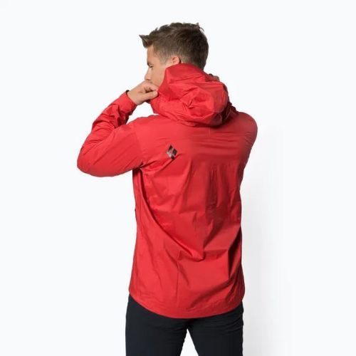 Black Diamond Herren Stormline Stretch Regenjacke rot APCDT06040SML1