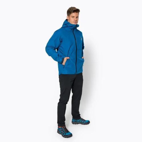 Black Diamond Liquid Point Herren Hardshelljacke blau APK8494015SML1
