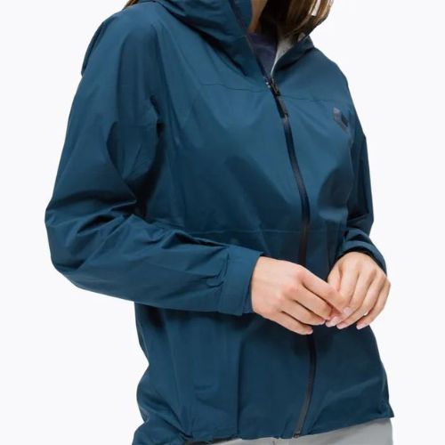 Damen Black Diamond Stormline Stretch Membran regen Jacke in navy blau APM6974014XSM1