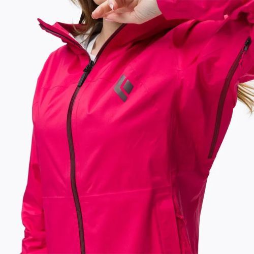 Frauen Black Diamond Stormline Stretch Membran regen Jacke rot APM6976034XSM1