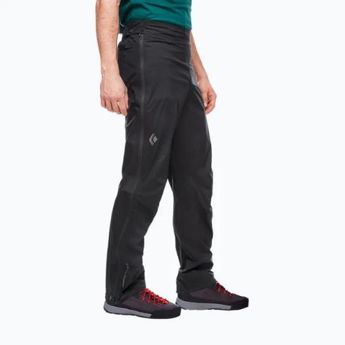 Black Diamond Stormline STR FL ZP RN Herren Regenhose schwarz APZ9LC015SML1