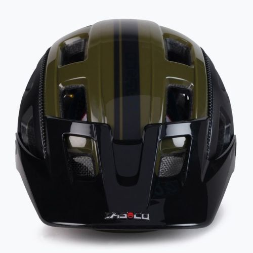 CASCO MTBE 2 Fahrradhelm schwarz und grün 04.1345