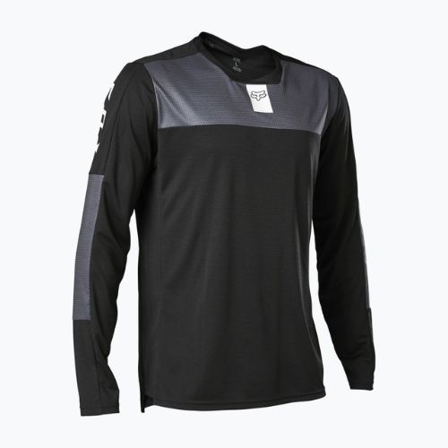 Herren FOX Defend LS Jersey Foxhead Radtrikot schwarz 28988