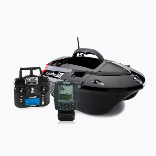 Bearcreeks iCatcher Pro Köderboot + GPS Autopilot System VF Echolot schwarz BC.V3.PRO.4