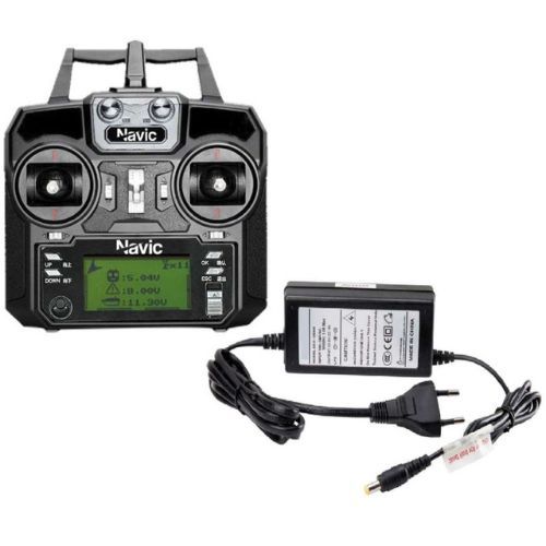 Bearcreeks Navitec Pro GPS-Autopilot-System VF Echolot schwarz BC.V2.PRO.4 Köderboot