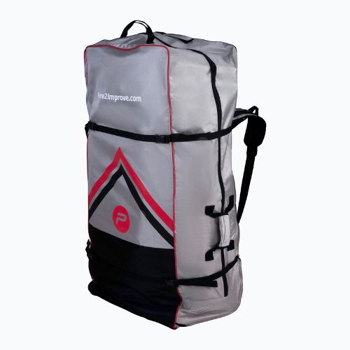 Pure4Fun Dropstitch 2-Personen-Hochdruck-aufblasbares Kajak schwarz P4F160010