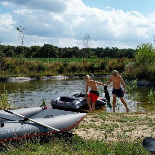 Pure4Fun XPRO Catam-Air 285 4-Personen-Ponton grau P4F150090