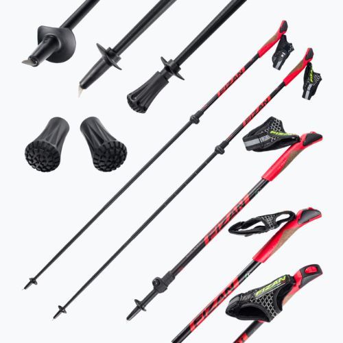 FIZAN Revolution PRO Nordic Walking Stöcke rot S22 7532