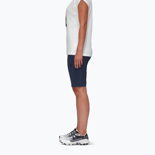 Damen-Trekking-Shorts MAMMUT Runbold navy blau