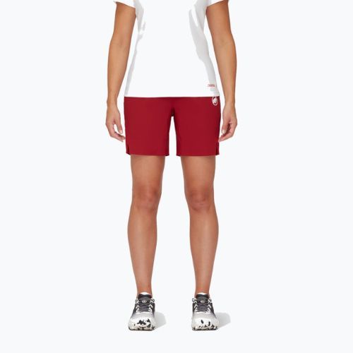 Damen-Trekking-Shorts MAMMUT Aenergy Light SO rot