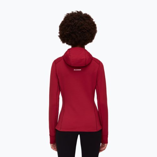 MAMMUT Damen-Fleece-Sweatshirt Aconcagua Light MI rot