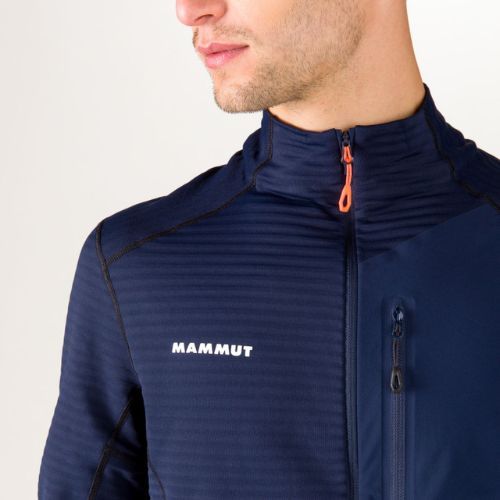MAMMUT Herren-Trekking-Sweatshirt Aconcagua Light ML navy blau