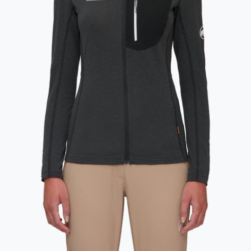 MAMMUT Damen-Fleece-Sweatshirt Aenergy Light Ml schwarz