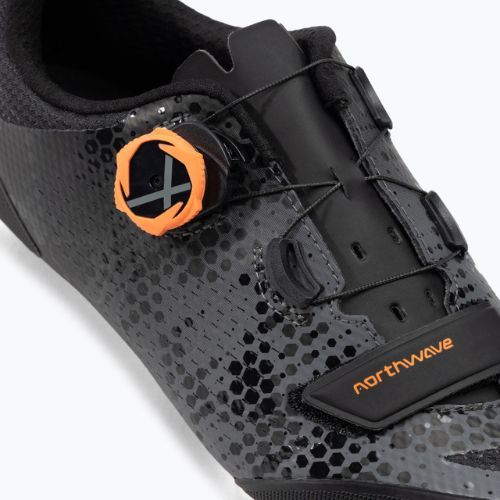 Herren MTB-Radschuhe Northwave Razer 2 graphit-orange 80222013