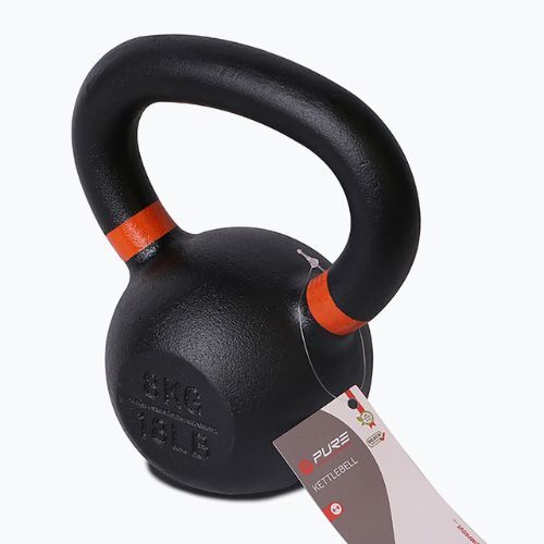 Kettlebell 8kg Pure2Improve schwarz P2I810090