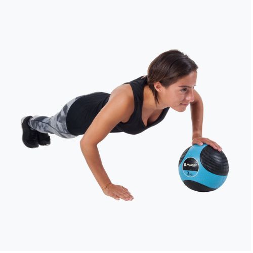 Pure2Improve Medizinball 3kg blau 2138