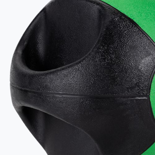 Pure2Improve 2kg grüner Medizinball mit Griffen P2I201980