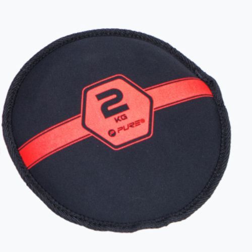 Pure2Improve Sandbell 2kg Beutel schwarz und rot P2I201210