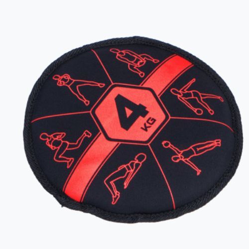 Pure2Improve Sandbell 4kg Sandsack schwarz und rot P2I201220