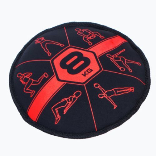 Pure2Improve Sandbell 8kg Sandsack schwarz und rot P2I201240