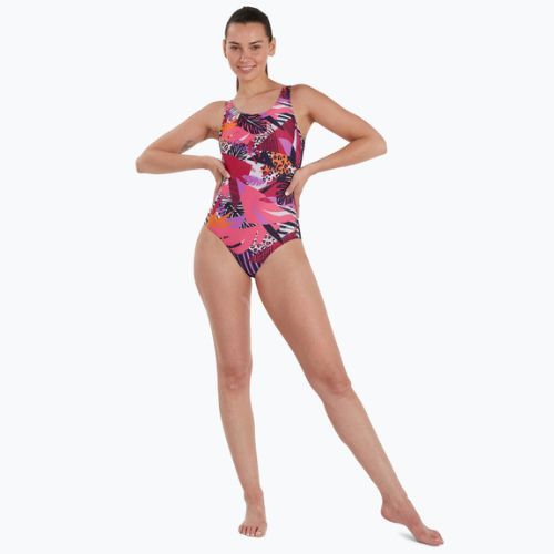 Speedo Damen Badeanzug einteilig Allover U-Back rosa 68-07336G738