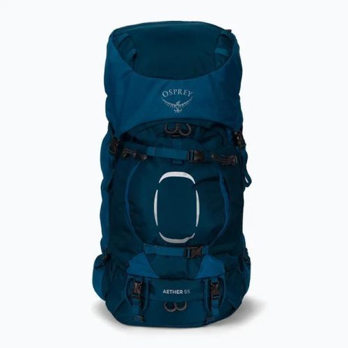 Herren-Trekking-Rucksack Osprey Aether 55 l blau 10002879