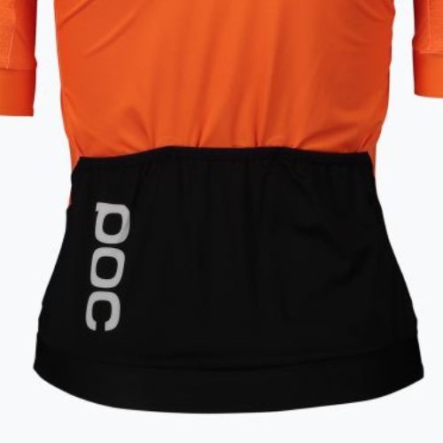 Fahrradtrikot für Frauen POC Essential Road zink orange