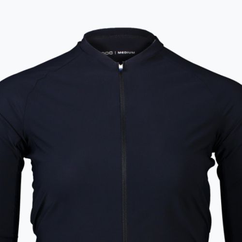 Damen-Radsport-Langarmshirt POC Essential Road navy black