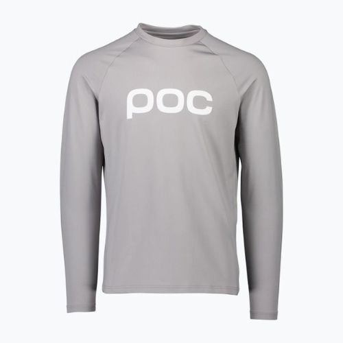 Herren-Radsport-Langarmhemd POC Reform Enduro Jersey alloy grey