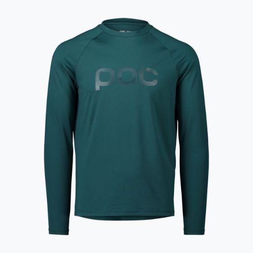 Herren-Radsport-Langarmhemd POC Reform Enduro Jersey dioptase blue