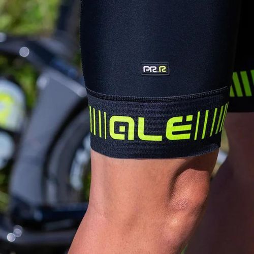 Herren Alé Strada Bibshort Radlerhose schwarz L15054018