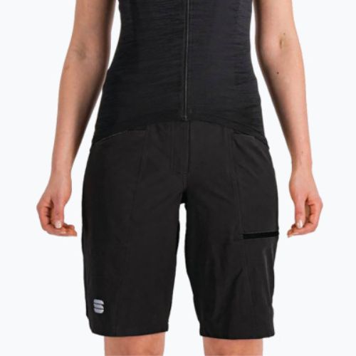 Women's Sportful Giara Overshort Radlerhose schwarz 1122033.002